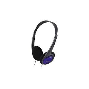 Panasonic RP-HT010E-A – Kopfhörer – On-Ear – kabelgebunden – 3,5 mm Stecker – Blau