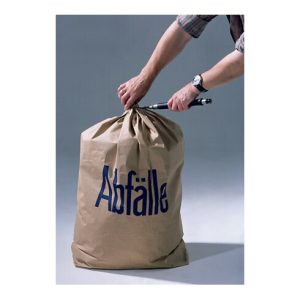 Papierabfallsack 700x950mm 2-lagig mKreuzbodenfalte 220 mm