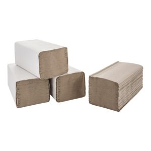 Papierhandtücher 1-lagig natur L230xB250ca.mm f.9000 469 080 5000 Tücher/KT ELOS