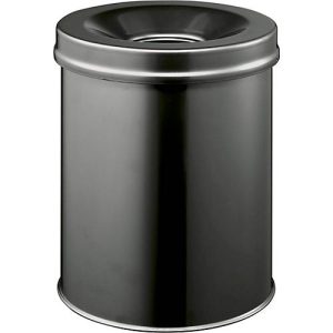 Papierkorb Safe, schwarz