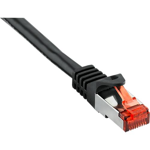 Patch-Kabel CAT6 S/FTP 7,5 m, schwarz