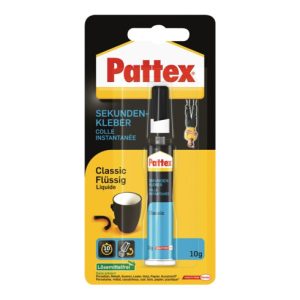 Pattex Sekundenkleber Blitz PSK3C 10g f.Ku./Porzellan f.Holz/Leder Pattex Sekundenkleber Blitz PSK3C 10g f.Ku./Porzellan f.Holz/Leder