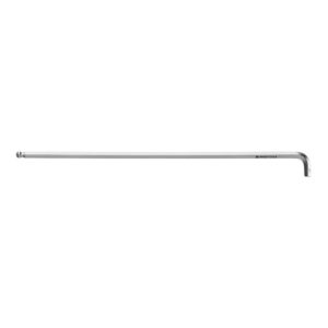 PB Swiss Tools 6-kant-Winkelschraubendreher 90° – 100° lang, mit Kugelkopf und kurzem Schenkel verchromt, Sechskant: 3 mm