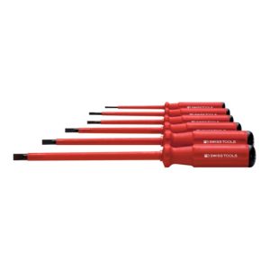 PB Swiss Tools Elektriker-Schraubendreher-Satz SwissGrip, vollisoliert, 8-teilig