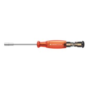 PB Swiss Tools Magazinhalter „Insider Long“ mit 1/4 Zoll Bits mit Magnet, Klingenlänge: 110 mm