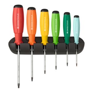 PB Swiss Tools Schraubendreher-Satz, für Torx, 6-teilig