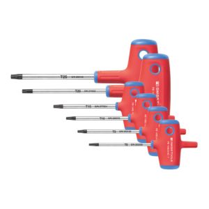 PB SWISS TOOLS Schraubendreher-Satz für Torx, mit Quergriff 6-teilig, Anzahl Schraubendreher: 6