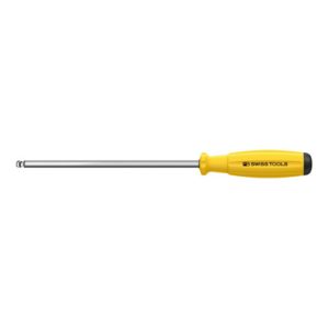 PB Swiss Tools Sechskant-Kugelkopfschraubendreher, mit 2K-SwissGrip-Heft, ESD, 1,27 mm Sechskant