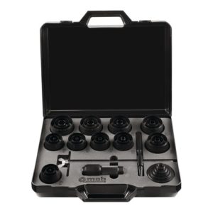 Peddinghaus Patentlocheisensatz 3-60mm, im Kunststoffkoffer, 33-teilig