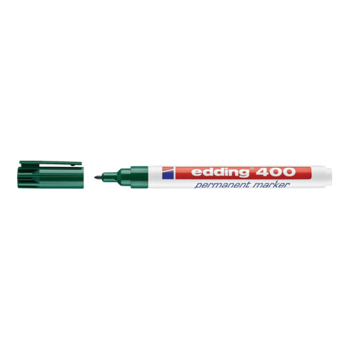Permanentmarker 400 grün Strich-B.1mm Rundspitze EDDING