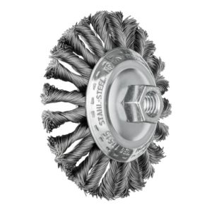 PFERD COMBITWIST Kegelbürste gezopft KBG Ø 115×15 mm M14 Stahl-Draht-Ø 0,50mm Winkelschleifer