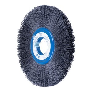 PFERD COMPOSITE FLEX Rundbürste RBUP Ø 250x13x50,8 mm Keramik-Filament-Ø 1,10mm Korn 80 stationär