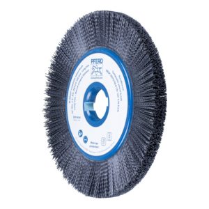 PFERD COMPOSITE FLEX Rundbürste RBUP Ø 300x13x50,8 mm Keramik-Filament-Ø 1,10mm Korn 120 stationär