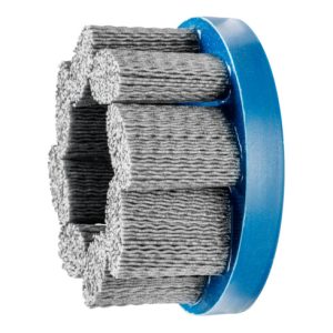 PFERD COMPOSITE FLEX Tellerbürste DBU Ø 100×22,2 mm Bohrung SiC-Filament-Ø 1,10mm Korn 80 stationär