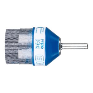 PFERD COMPOSITE Pinselbürste PBUPR Ø 38 mm Schaft-Ø 6 mm SiC-Filament-Ø 1,00mm Korn 120 stationär
