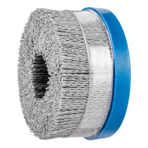 PFERD COMPOSITE Tellerbürste DBUR Ø 100×22,2 mm Bohrung SiC-Filament-Ø 1,10mm Korn 80 stationär