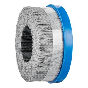 PFERD COMPOSITE Tellerbürste DBUR Ø 125×22,2 mm Bohrung SiC-Filament-Ø 1,10mm Korn 120 stationär