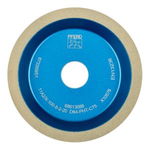 PFERD Diamant-Schleifscheibe Kunstharz 11A2/60° PHT 125 mm D64 (fein) Trockenschliff