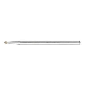 PFERD Diamant-Schleifstift Kugel Ø2,0mm Schaft-Ø3 mm D64 (fein) zum Gravieren und Entgraten