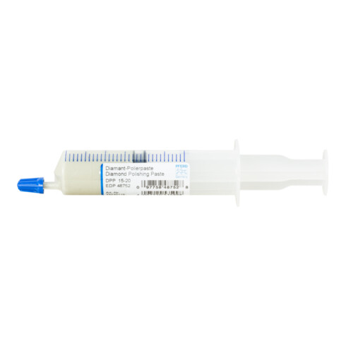 PFERD Diamantpolierpaste DPP Korngröße 15µ mittel Spritze mit 20g für hartes Material