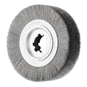 PFERD Entgratbürste ungezopft RBU Ø250x60x50,8 mm Bohrung Edelstahl-Draht-Ø0,20 stationär