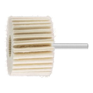 PFERD harte Filzlamellenstifte FLS Ø 60x40mm Schaft-Ø 6 mm für universelle Polierarbeiten