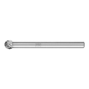 PFERD Hartmetall Frässtift Kugel KUD Ø 04×03 mm Schaft-Ø 3 mm Z3P universal mittel kreuzverzahnt