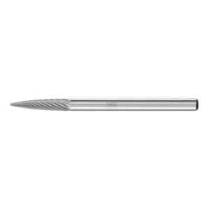 PFERD Hartmetall Frässtift Spitzbogen SPG Ø 03×13 mm Schaft-Ø 3 mm Z5 universal fein