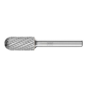 PFERD Hartmetall Frässtift Walzenrund WRC Ø 12×25 mm Schaft-Ø 6 mm Z3P universal mittel kreuzverzahnt