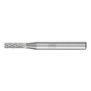PFERD Hartmetall Frässtift Zylinder ZYA Ø 04×13 mm Schaft-Ø 6 mm Z3P universal mittel kreuzverzahnt