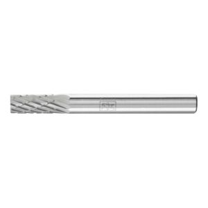 PFERD Hartmetall Frässtift Zylinder ZYA Ø 06×16 mm Schaft-Ø 6 mm Z3P universal mittel kreuzverzahnt