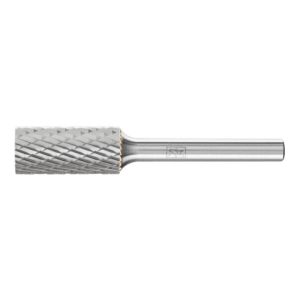PFERD Hartmetall Frässtift Zylinder ZYA Ø 12×25 mm Schaft-Ø 6 mm Z3P universal mittel kreuzverzahnt