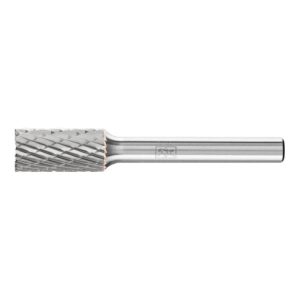 PFERD Hartmetall Frässtift Zylinder ZYAS stirnverzahnt Ø 10x20mm Schaft-Ø 6mm Z3P universal mittel kreuzverzahnt