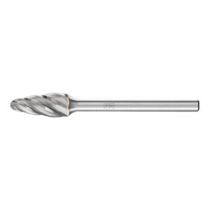 PFERD Hartmetall Hochleistungsfrässtift ALU Rundbogen RBF Ø 06x13mm Schaft-Ø 3mm für Alu/NE Metalle