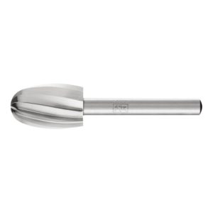 PFERD HSS Frässtift ALU Tropfenform O Ø 16×25 mm Schaft-Ø 6 mm Alu/NE