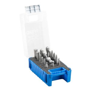 PFERD HSS Frässtift Set 83 18-tlg. Zahnung 3 Ø 12/8/6mm Schaft-Ø 6mm universal mittel fein