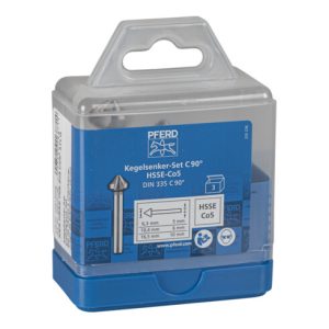 PFERD HSSE-Kegelsenker-Set 3-tlg. DIN 335 C 90° Ausführung Co5