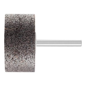 PFERD INOX Schleifstift Zylinder Ø 50×25 mm Schaft-Ø 6 mm A24 für Edelstahl