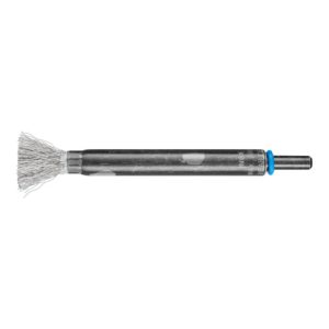 PFERD lange Pinselbürste ungezopft PBUL Ø10mm Schaft-Ø6 mm Edelstahl-Draht-Ø0,20
