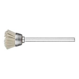 PFERD Miniatur- Topfbürste TBU Ø18 mm Schaft-Ø3 mm DIAMANT-Filament-Ø0,40 Korn 400