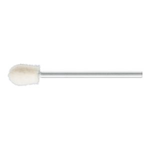 PFERD mittelharte Filzpolierstifte Tropfenform Ø 6x10mm Schaft-Ø 2,35 mm