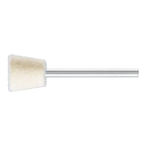 PFERD mittelharte Filzpolierstifte Winkelform Ø 12×12 mm Schaft-Ø 3 mm