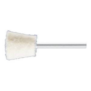 PFERD mittelharte Filzpolierstifte Winkelform Ø 15×15 mm Schaft-Ø 3 mm