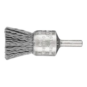 PFERD Pinselbürste ungezopft PBU Ø20mm Schaft-Ø6 mm SiC-Filament-Ø0,90 Korn 180 (10)