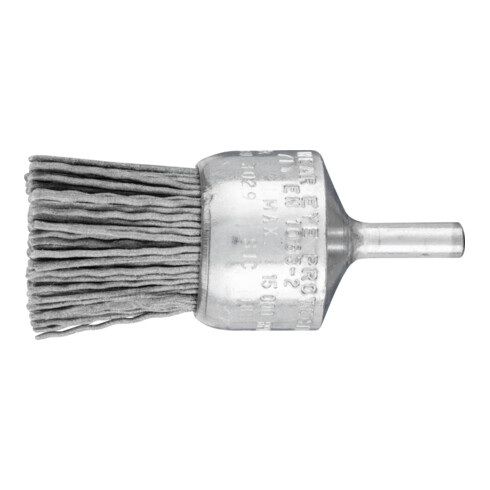 PFERD Pinselbürste ungezopft PBU Ø30mm Schaft-Ø6 mm SiC-Filament-Ø0,90 Korn 180