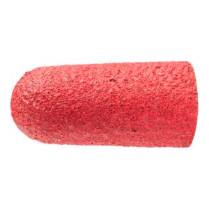 PFERD POLICAP Schleifkappe PC Rundkegelform Keramikkorn Ø 11×25 mm CO-COOL120 für Edelstahl