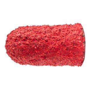 PFERD POLICAP Schleifkappe PC Walzenrundform Keramikkorn Ø 5×11 mm CO-COOL120 für Edelstahl