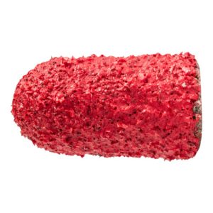 PFERD POLICAP Schleifkappe PC Walzenrundform Keramikkorn Ø 5×11 mm CO-COOL80 für Edelstahl