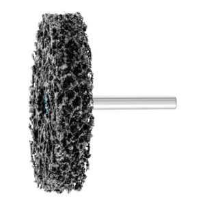 PFERD POLICLEAN PCLZY Reinigungsvlies Ø 75×13 mm Schaft-Ø 6 mm für grobe Reinigungsarbeiten