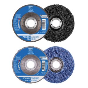 PFERD POLICLEAN PLUS PCLD Reinigungsvlies Ø 125×13 mm Bohrung Ø 22,3 mm für grobe Reinigungsarbeiten